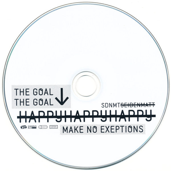 Seidenmatt : The Goal Is To Make The Animals Happy (CD, Album)