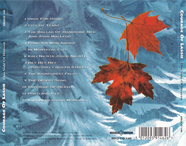 The Courage Of Lassie : This Side Of Heaven (CD, Album)