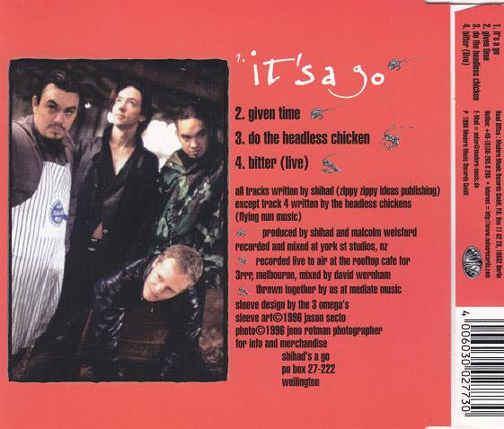 Shihad : It's A Go (CD, Maxi)