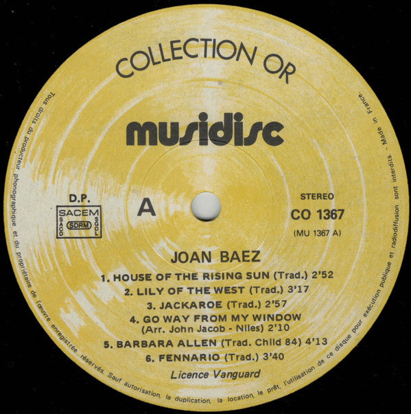 Joan Baez : Songbook (3xLP, Album, Comp, Box)
