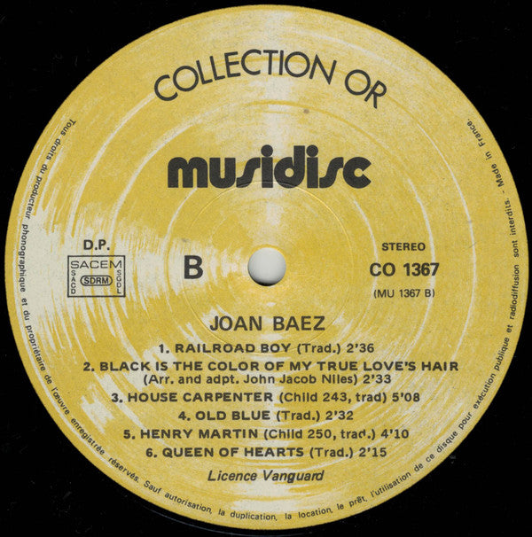 Joan Baez : Songbook (3xLP, Album, Comp, Box)