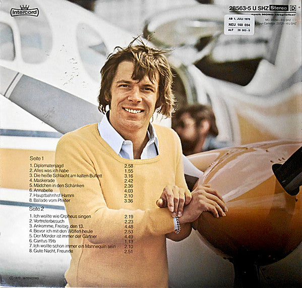 Reinhard Mey : Alles Was Ich Habe - Die 16 Großen Chansons (LP, Comp, RE, Gat)