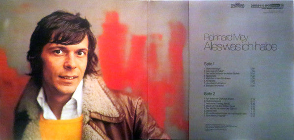 Reinhard Mey : Alles Was Ich Habe - Die 16 Großen Chansons (LP, Comp, RE, Gat)