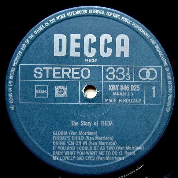 Them (3) Featuring Van Morrison : The Story Of Them (LP, Comp, RE)