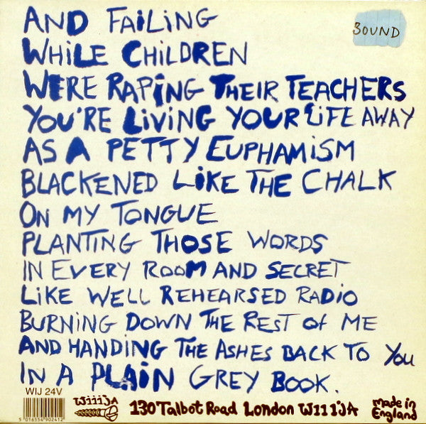 Blood Sausage : Happy Little Bullshit Boy (10", MiniAlbum)