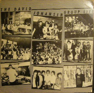David Johansen Group : The David Johansen Group Live (LP, Album, Promo)