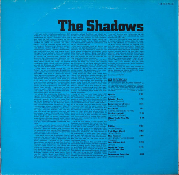 The Shadows : The Shadows (LP, Comp)