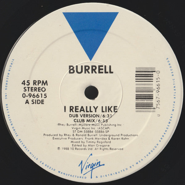 Burrell : I Really Like (12")