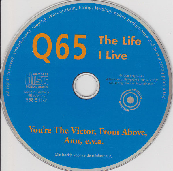 Q65 : The Life I Live (CD, Comp)