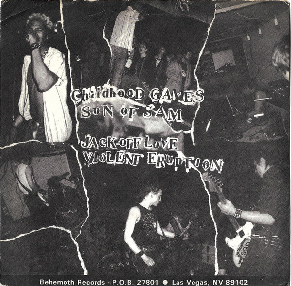 Son Of Sam (5) : Childhood Games EP (7", EP)