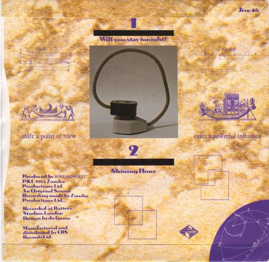 The Comsat Angels : Will You Stay Tonight? (7")