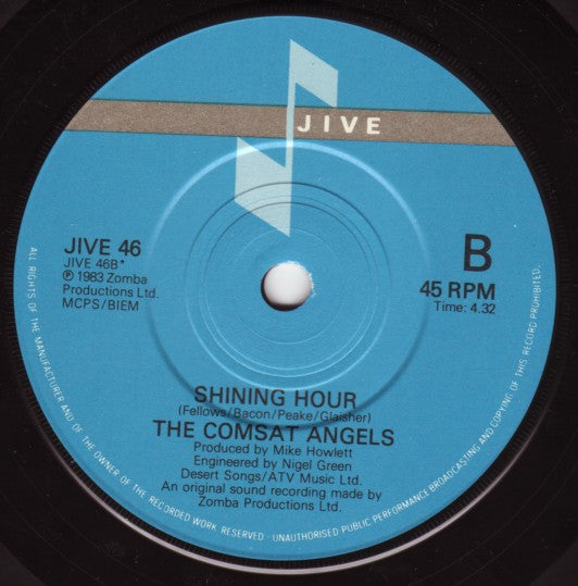 The Comsat Angels : Will You Stay Tonight? (7")