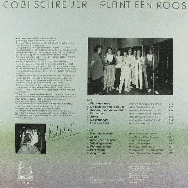 Cobi Schreijer : Plant Een Roos (LP, Album)