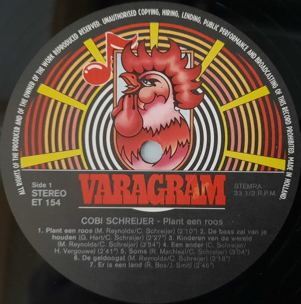Cobi Schreijer : Plant Een Roos (LP, Album)