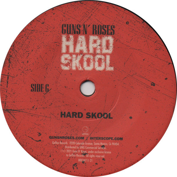 Guns N' Roses : Hard Skool (7", Single)