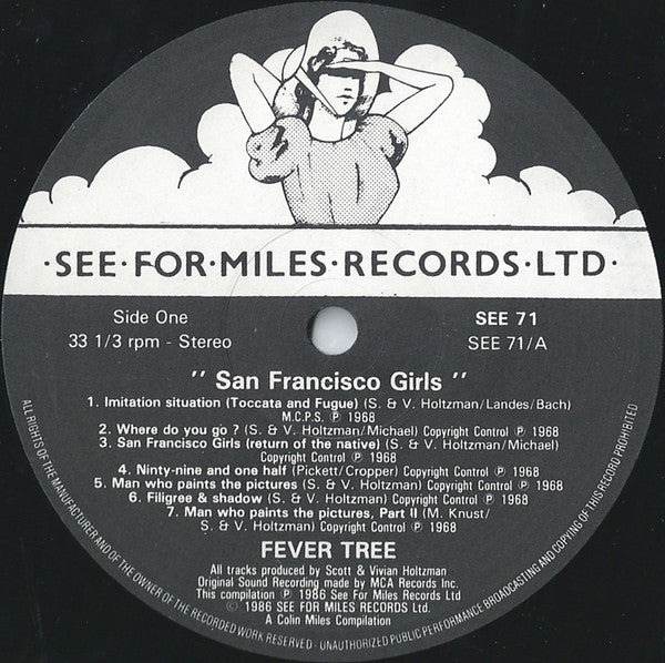 Fever Tree : San Francisco Girls (LP, Comp)
