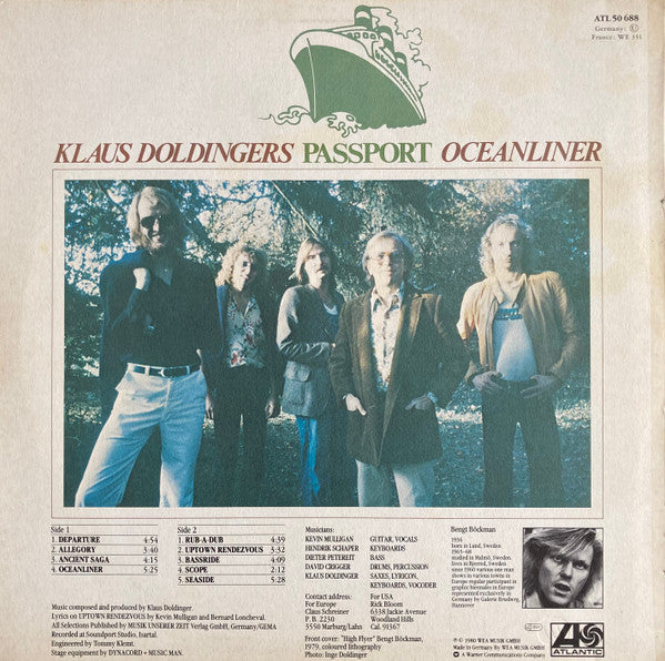 Passport (2) : Oceanliner (LP, Album)