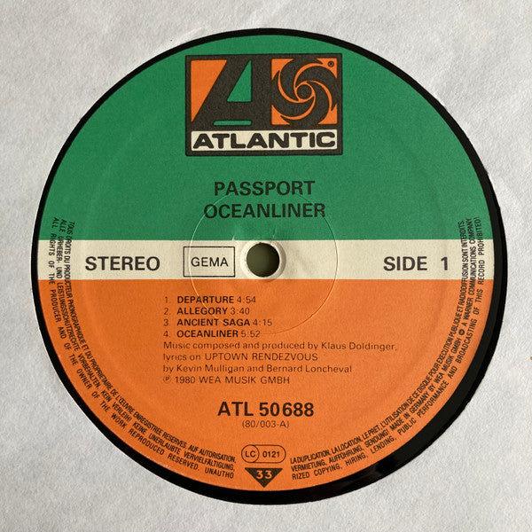 Passport (2) : Oceanliner (LP, Album)