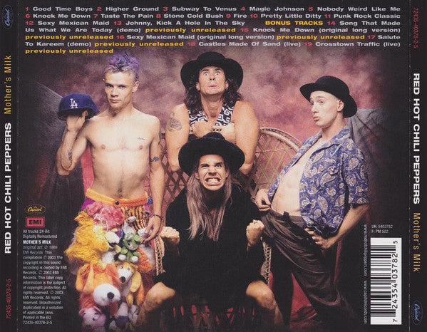 Red Hot Chili Peppers : Mother's Milk (CD, Album, RE, RM, RP)