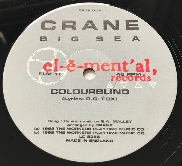 Crane (5) : Big Sea (12")