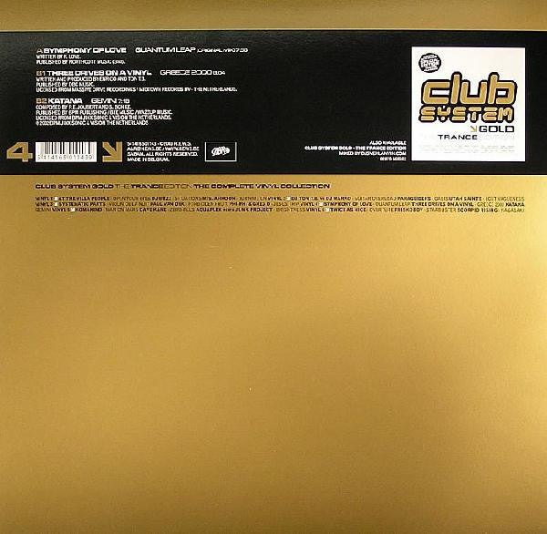 Various : Club System Gold - The Trance Edition 4 (12")