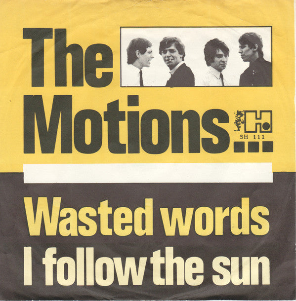 The Motions : I Follow The Sun / Wasted Words (7", Single)