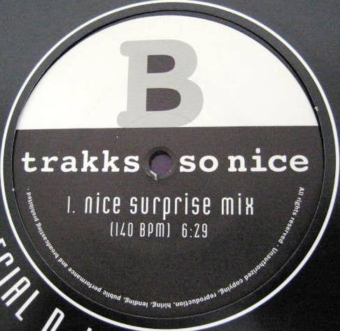 Trakks : So Nice (12")