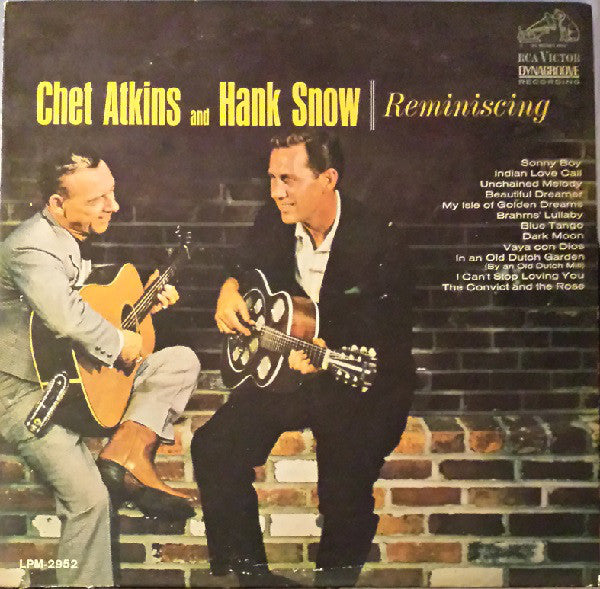 Chet Atkins And Hank Snow : Reminiscing (LP, Album, Mono)