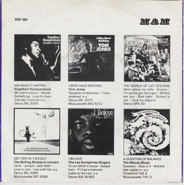 Gilbert O'Sullivan : Alone Again (Naturally) (7", Single)