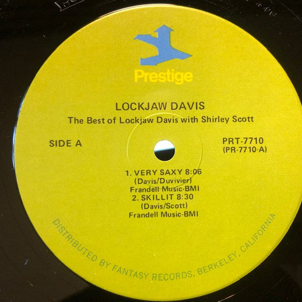 Eddie "Lockjaw" Davis with Shirley Scott : The Best Of Eddie "Lockjaw" Davis With Shirley Scott (LP, Comp)
