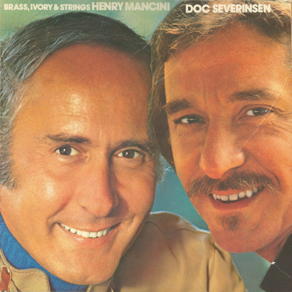 Henry Mancini And Doc Severinsen : Brass, Ivory & Strings (LP, Album, Quad)