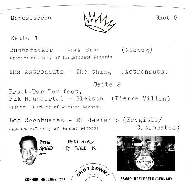 Various : 100% Sport (Battle Of The Sportsmen!) (7", EP, Mono, Red)