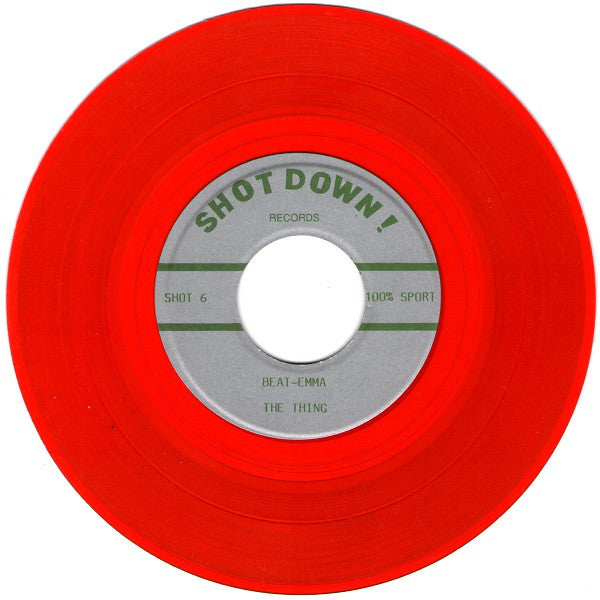 Various : 100% Sport (Battle Of The Sportsmen!) (7", EP, Mono, Red)