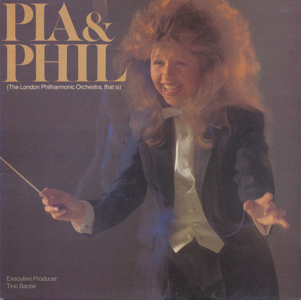 Pia Zadora With The London Philharmonic Orchestra : Pia & Phil (LP, Album, Gat)