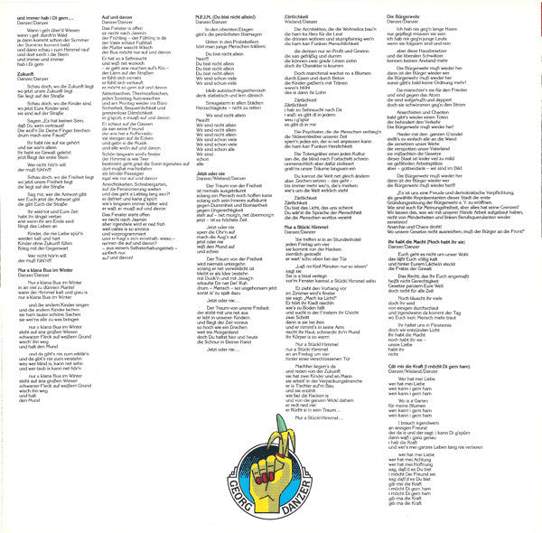 Georg Danzer & Band : Jetzt Oder Nie (LP, Album)