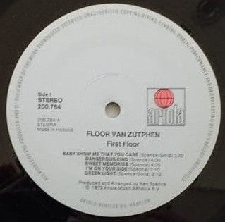 Floor van Zutphen : First Floor (LP, Album)