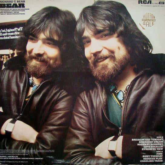 Richard T. Bear : Bear (LP, Album)