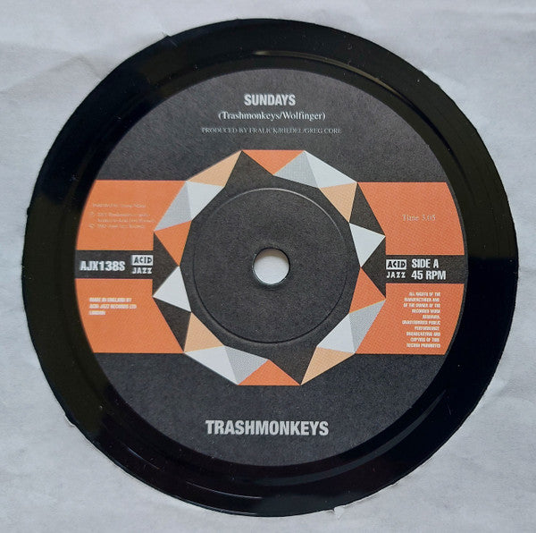 Trashmonkeys : Sundays (7", Single)