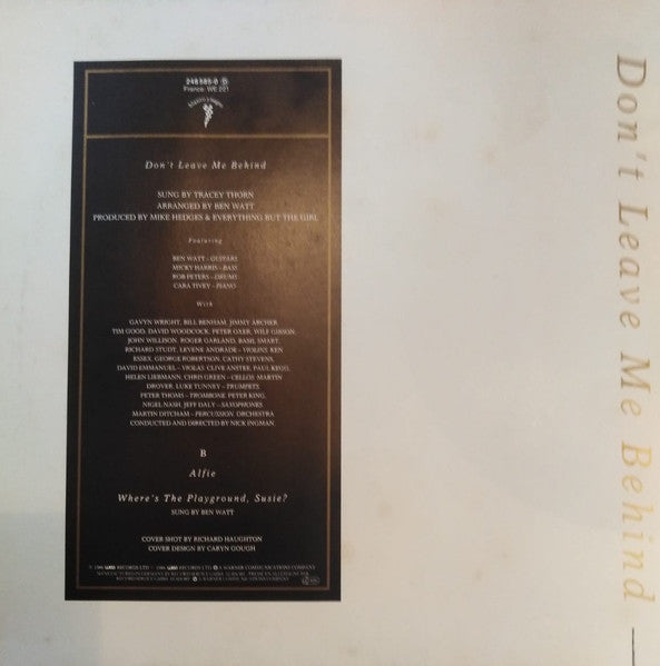 Everything But The Girl : Don't Leave Me Behind (12", Maxi)