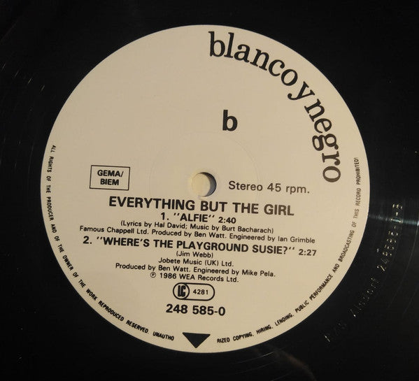 Everything But The Girl : Don't Leave Me Behind (12", Maxi)