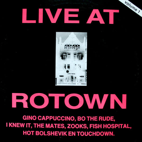 Various : Live At Rotown Volume 1 (LP, Comp)