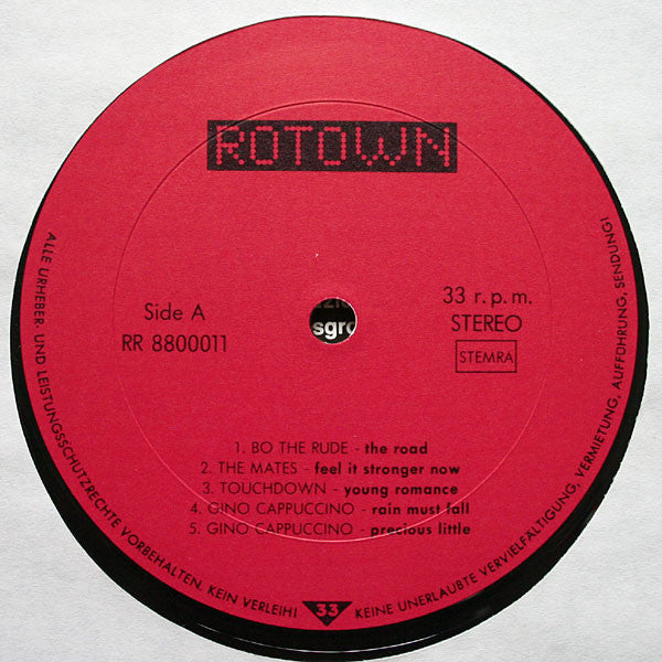 Various : Live At Rotown Volume 1 (LP, Comp)