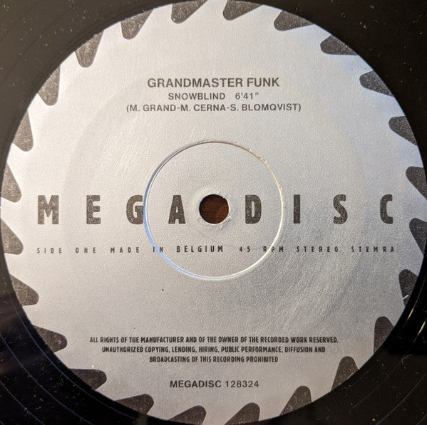 Grandmaster Funk : Snowblind (12")