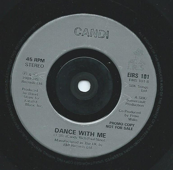 Candi : Under Your Spell (7", Promo)