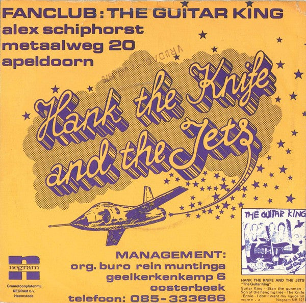 Hank The Knife And The Jets : Crazy Cat (7", Single)
