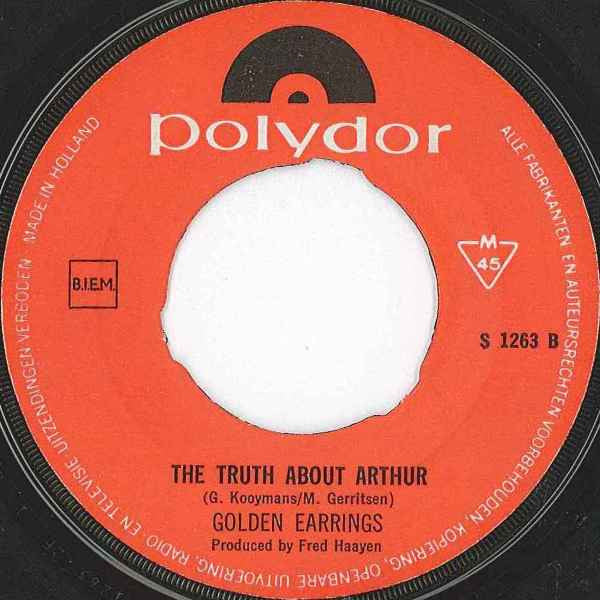 Golden Earrings* : I've Just Lost Somebody (7", Single, Mono)