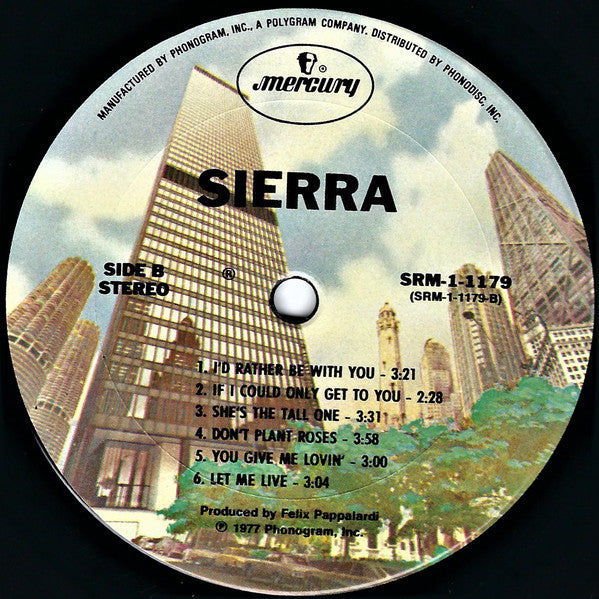 Sierra (7) : Sierra (LP, Album)