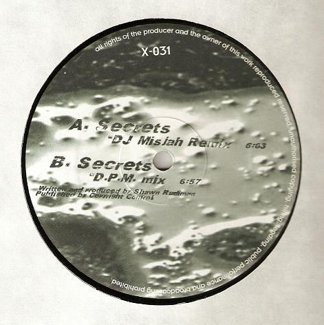 Shawn Rudiman : Secrets (10")