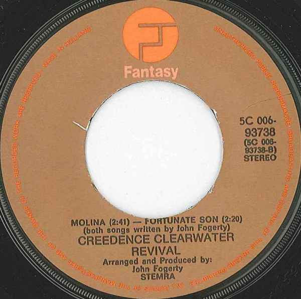 Creedence Clearwater Revival : I Put A Spell On You (7", Maxi, Pur)