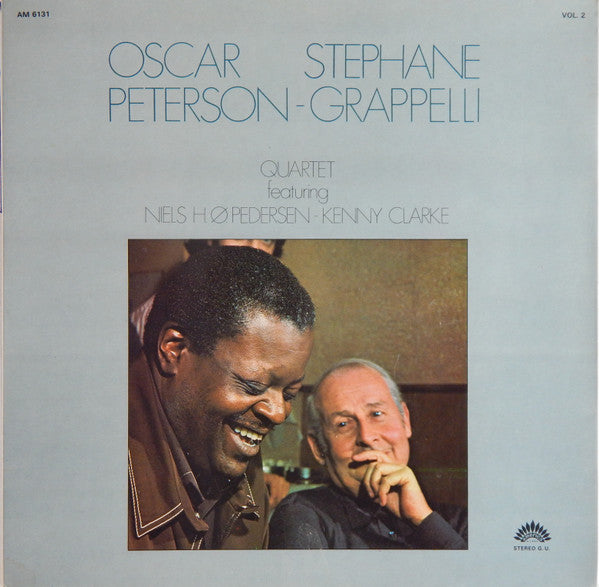 Oscar Peterson - Stéphane Grappelli Quartet : Oscar Peterson - Stephane Grappelli Quartet Vol. 2 (LP, Album, Gat)